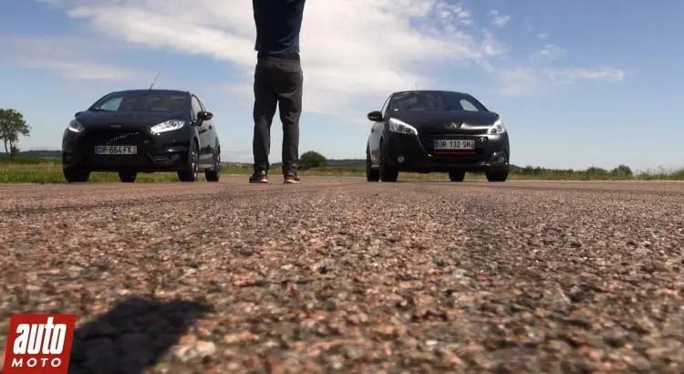 [Dossier spécial GTi] – Duel de vitesse : Ford Fiesta ST vs Peugeot 208 GTi - <p>Duel d'accélération en vidéo<br></p>