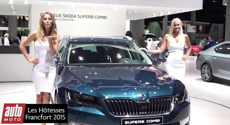  - Les hôtesses du Salon de Francfort 2015 [VIDEO]