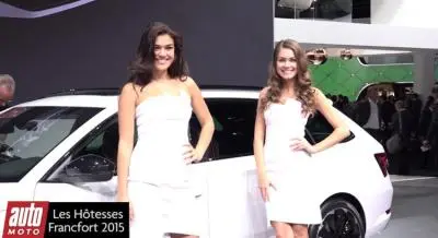 Les hôtesses du Salon de Francfort 2015 [VIDEO]