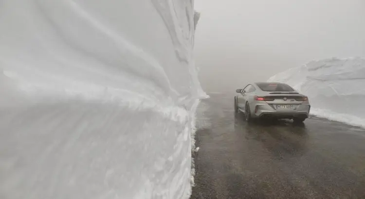 - Essai BMW M8 Competition : open space