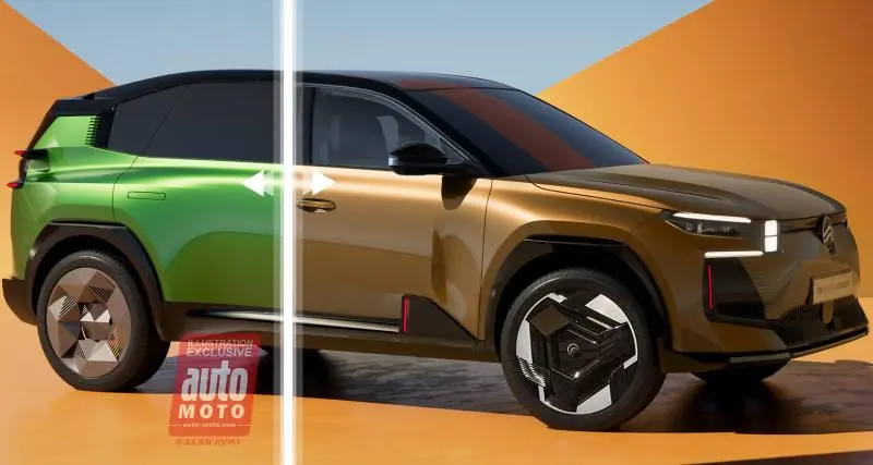  - Futur Citroën C5 Aircross (2025) : du concept-car au modèle de production, découvrez sa transformation
