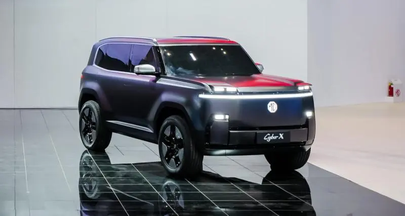  - Le MG Cyber X relance la mode des phares escamotables