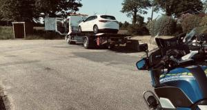 Deux adolescents de 14 et 15 ans terminent dans le fossé au volant de la voiture de papa
