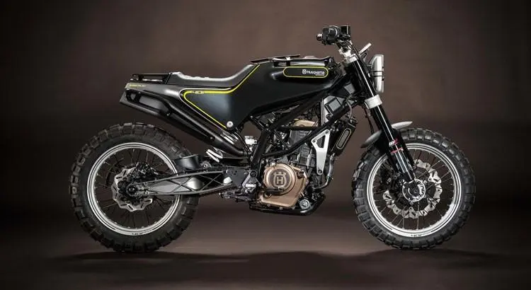 - Moto concept – Husqvarna 401 : les deux flèches suédoises